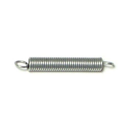 Midwest Fastener 5/32" x .025" x 1-3/16" Steel Extension Springs 1 12PK 18610